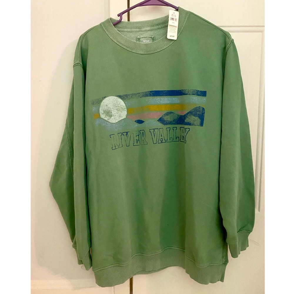 NEW oversized aerie sweatshirt